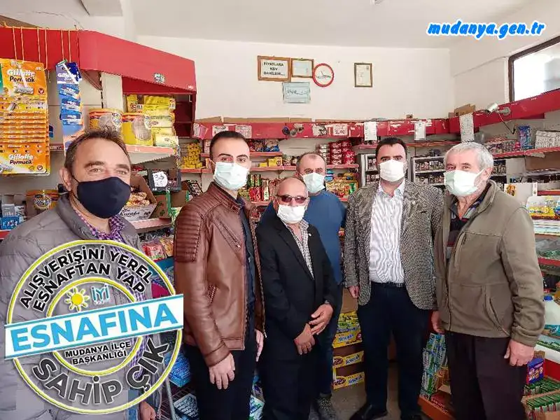 İYİ Parti Mudanya'da Esnafa Destek Verirken Sosyal Yaraları da Sarıyor