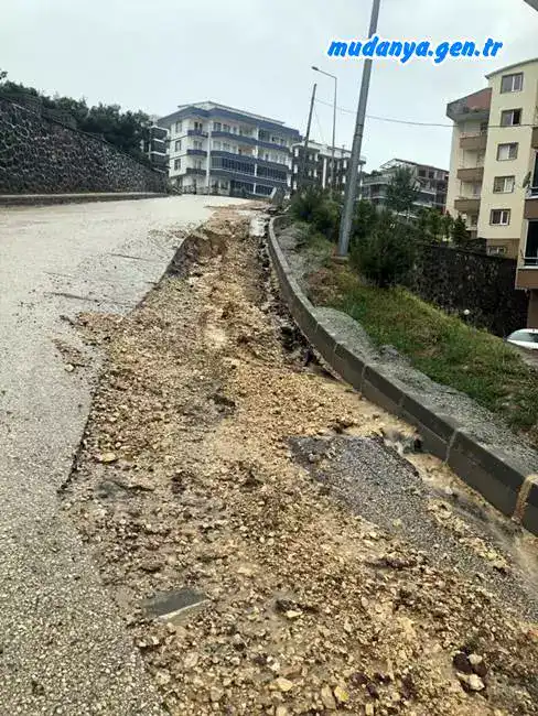Milliyetçi Hareket Partisi (MHP) Mudanya İlçe Başkanı Erkut Seymenler  yağışla yerinden sökülen ve müdahale edilmeyen Burgaz Mahallesi 2. Nilüfer Sokak Binnurkent Sitesi 2. Etap’ın yolunun önündeki kaldırımını gündeme getirdi. Seymenler açıklamasında;