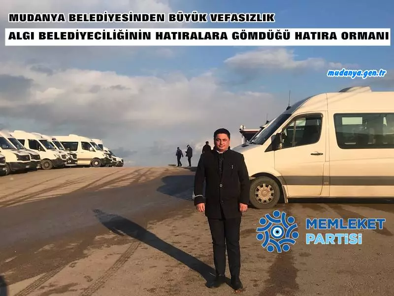 ALGI BELEDİYECİLİĞİNİN HATIRALARA GÖMDÜĞÜ HATIRA ORMANI