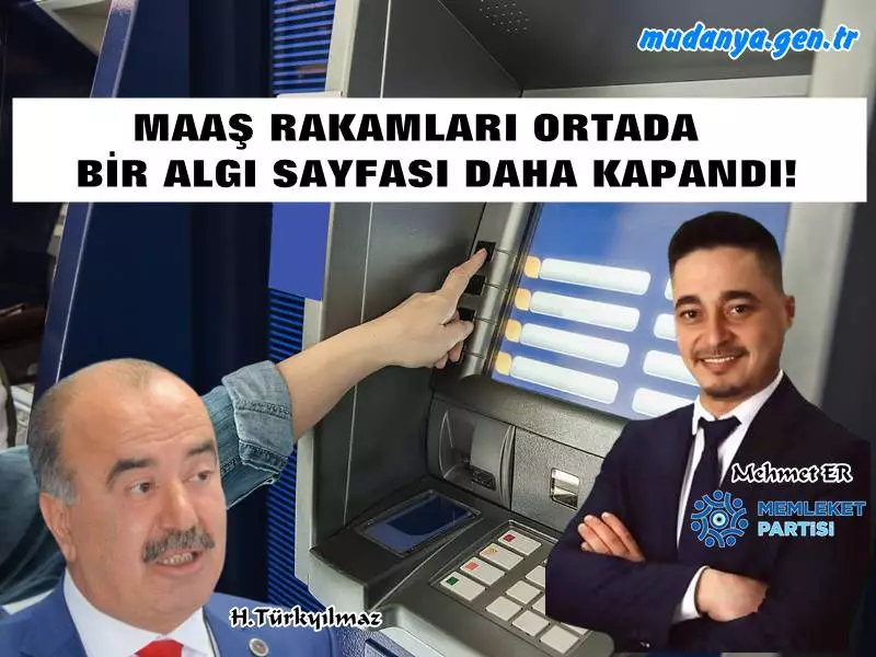Mehmet ER "BİR ALGI SAYFASI DAHA KAPANDI!"