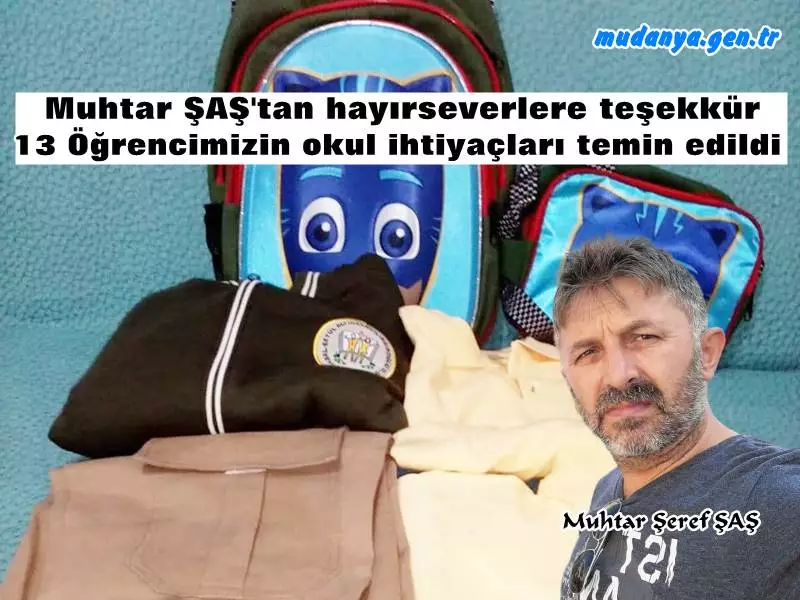 Şükrü Çavuş Mahallesi'nde Dayanışma Ruhuna Hayırsever Desteği