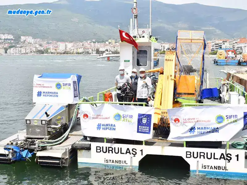 Bursa Sahillerinde Müsilaj seferberliği başladı
