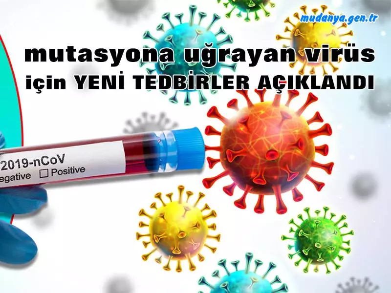 BURSA VALİLİĞİ MUTASYONLU VİRÜS TEDBİRLERİNİ AÇIKLADI.