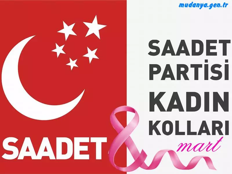Saadet Partisi Kadın Kolları 8 Mart Basın Açıklaması