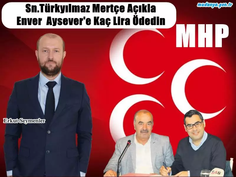 Çık ve Mertçe Açıkla! Aysever'e Ne Kadar Para Verdin? Mert ol, şeffaf ol!