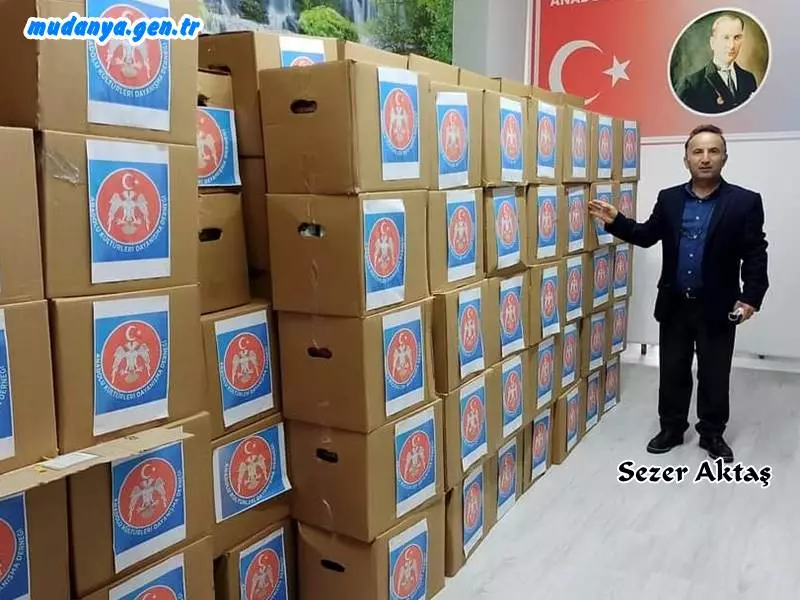 Sezer Aktaş " Hedefimiz Büyük. Yardımlara Devam Edeceğiz"