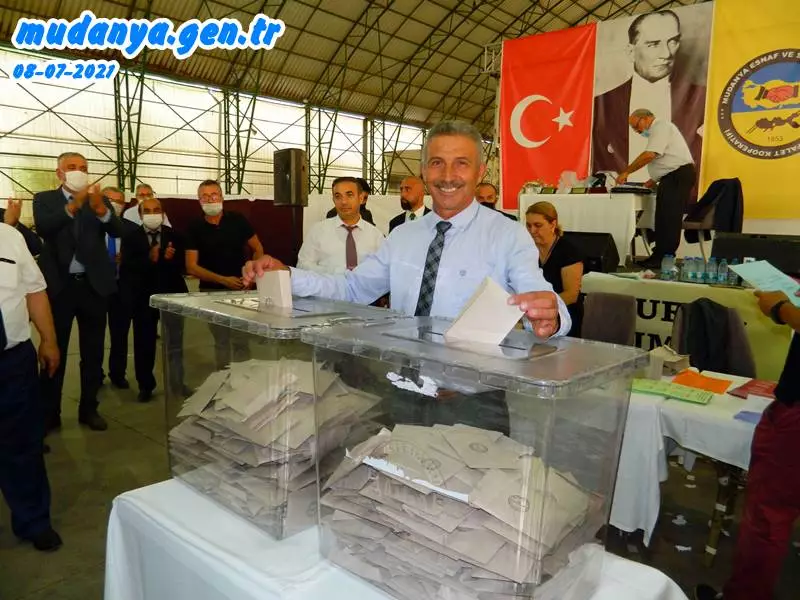 Tahammül İlhan Mudanya Esnaf Kredi ve Kefalet Kooperatifi Başkanı seçimde tarihi oy farkı attı. 700 oy fark