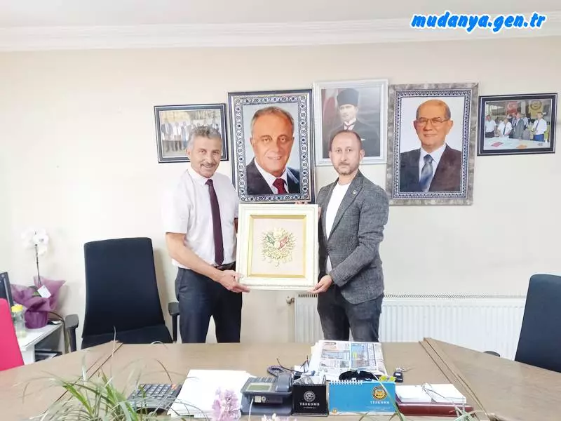 Ülkü Ocaklarından Başkan Tahammül İlhan'a Hayırlı Olsun Ziyareti