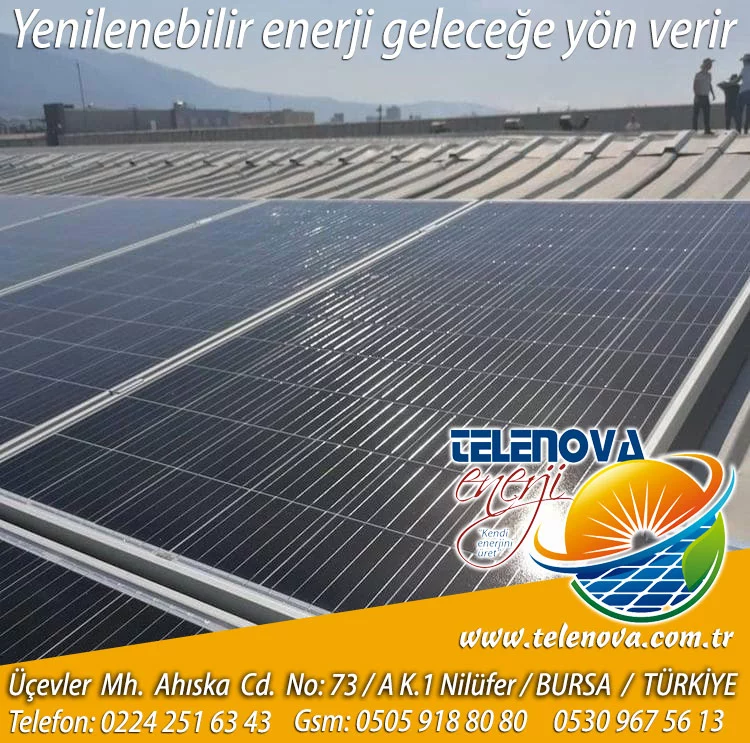 Güneş Enerji Sistemleri ( Solar ) ya da hibrit sistemler için TELENOVA ENERJİ'nin mevcut yapınıza uygun, uzun ömürlü, sürdürülebilir, verimli, akılcı çözümleri ile geleceğe güvenle bakabilirsiniz