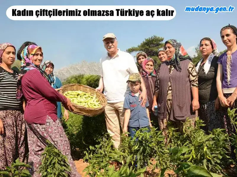 TZOB Genel Başkanı Bayraktar: “Kadın çiftçilerimiz olmazsa Türkiye aç kalır”