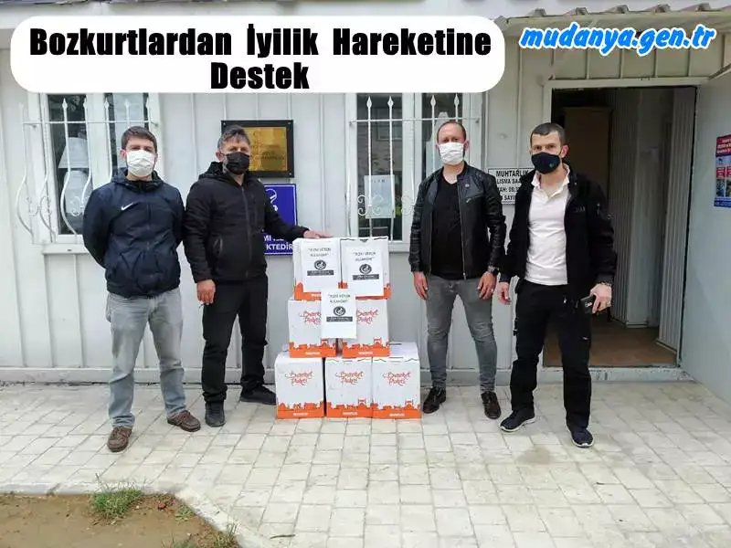 Mudanya Ülkü Ocakları'ndan İyilik Hareketine Erzak Desteği