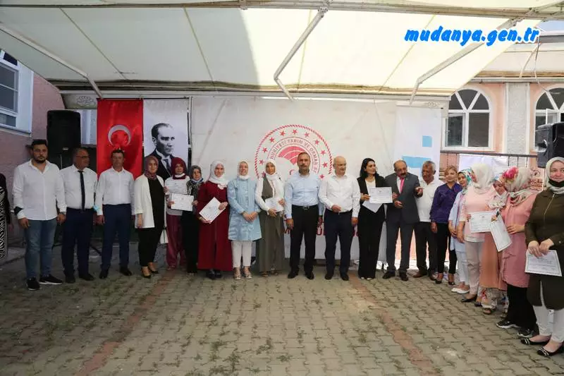 S.S Mudanya Kadınları Tarımsal Kalkınma Kooperatifi Sertifikalarını Aldı
