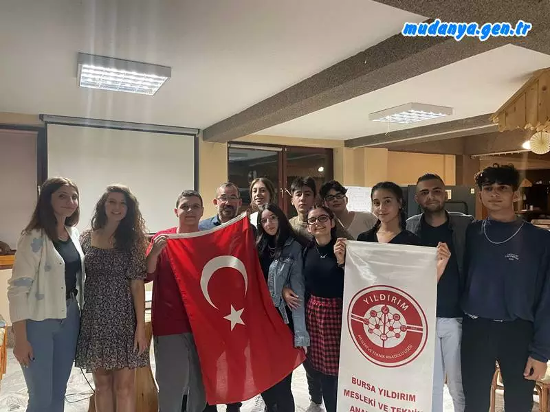 Bursa Yıldırım Mesleki ve Teknik Anadolu Lisesi ERASMUS Projesini Gerçekleştirdi.