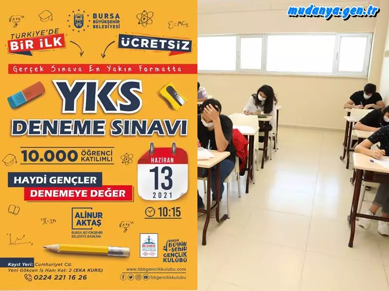 Üniversite yolunda büyük prova - Ücretsiz Üniversite Deneme Sınavına Katılın