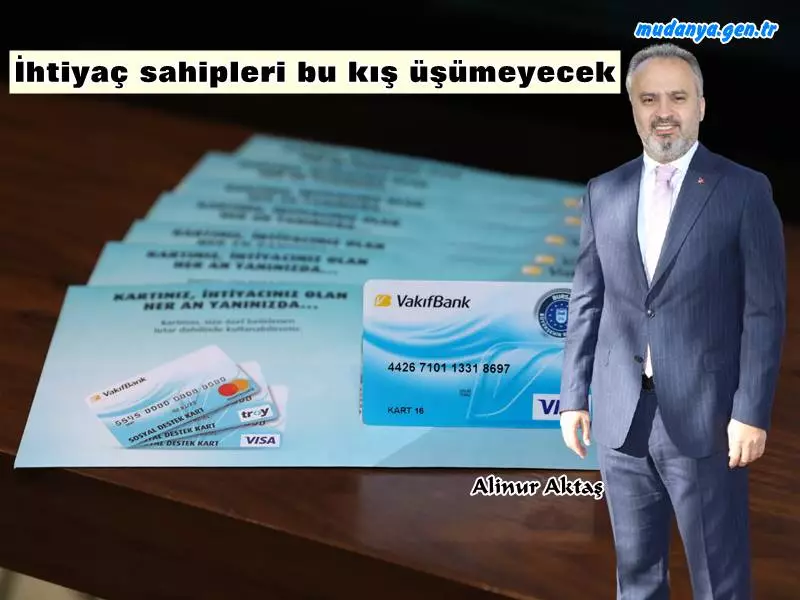 Bursa'da ihtiyaç sahipleri bu kış üşümeyecek