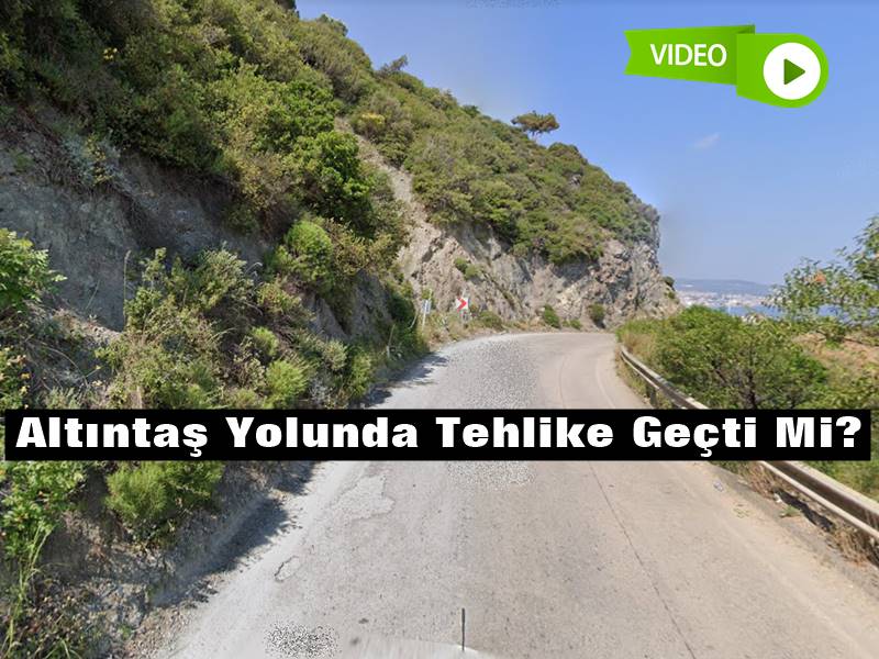 Mudanya-Kurşunlu Yolu Toprak Kayması Sonrası Trafiğe Açıldı. TEHLİKE GEÇTİ Mİ?