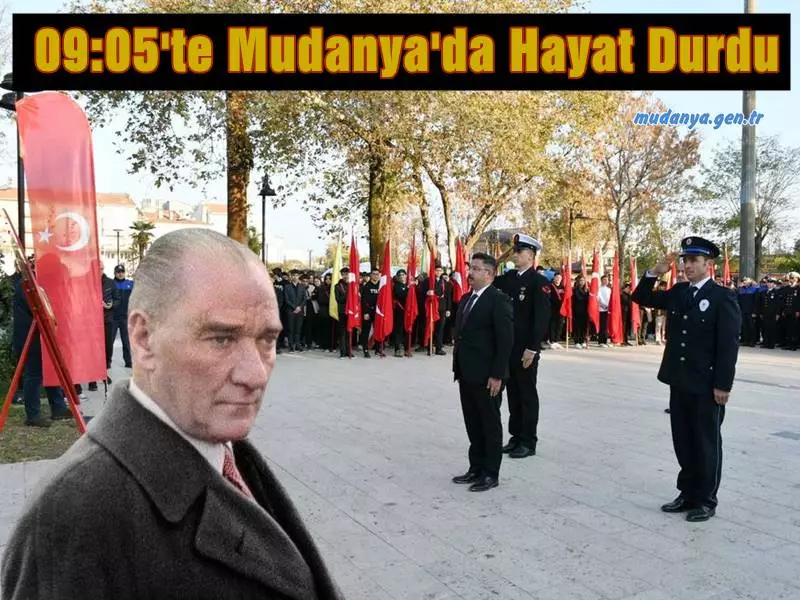 Ulu Önder ATATÜRK Ebediyete İntikalinin  84. Yılında Mudanya'da Törenle Anıldı.