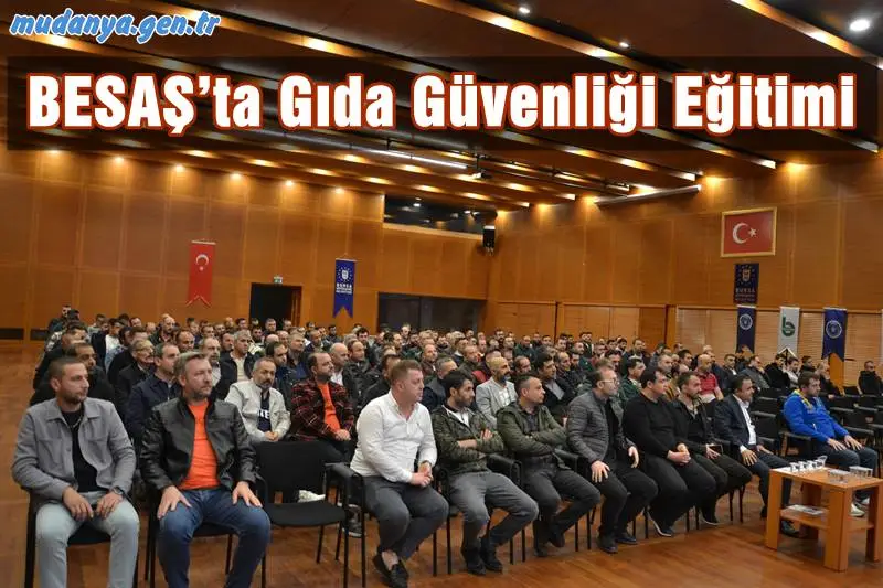Büyükşehir Belediyesi iştiraklerinden Bursa Ekmek ve Besin Sanayi (BESAŞ), tüm personeline Gıda Güvenliği ve Kişisel Verilerin Korunması Kanunu (KVKK) eğitimi verdi.
