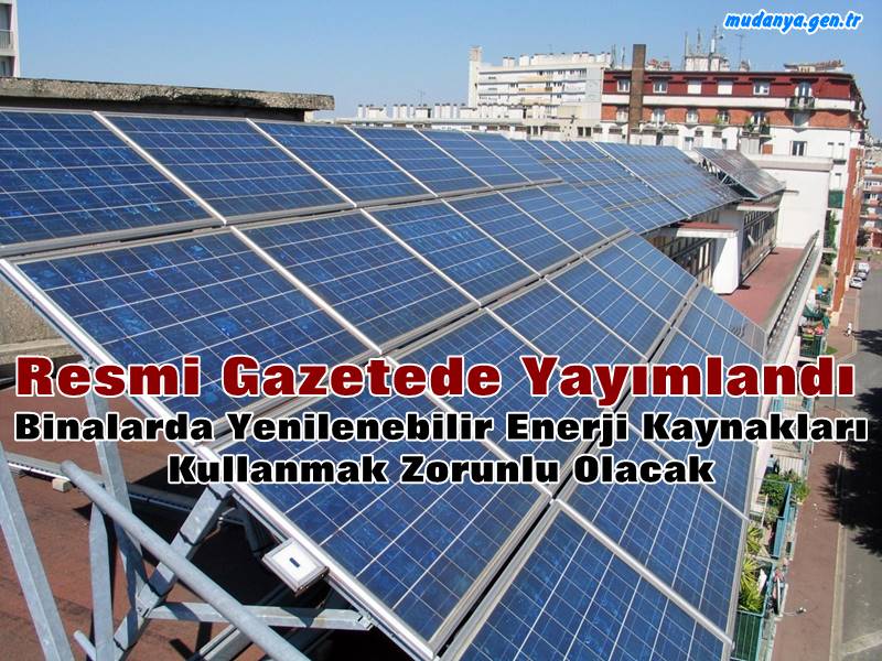 TELENOVA ENERJİ Genel Müdürü Güven GÜNSAN önümüzdeki yıllarda yapılacak olan binalar ile ilgili yeni bir düzenlemenin 19 Şubat 2022 tarihli Resmi Gazete'de yayımlandığını açıkladı. GÜNSAN "Yeni yapılacak olan binalarda enerjiden tasarruf  eden ve yenilenebilir enerji kaynakları kullanılması zorunlu hale getirilecek. Diğer yandan tüm vatandaşlarımızı gelecek günlerde yüksek elektrik faturalarına ve hatta muhtemel enerji kesintilerine maruz kalmamak için yenilenebilir enerji sistemleri hakkında ayrıntılı bilgi edinmeye davet ediyorum"  dedi