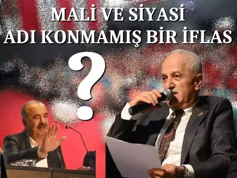 Bülent Erden Mudanya Belediye Meclisi MHP Grup Sözcüsü Mudanya Belediyesi İflasın Eşiğinde