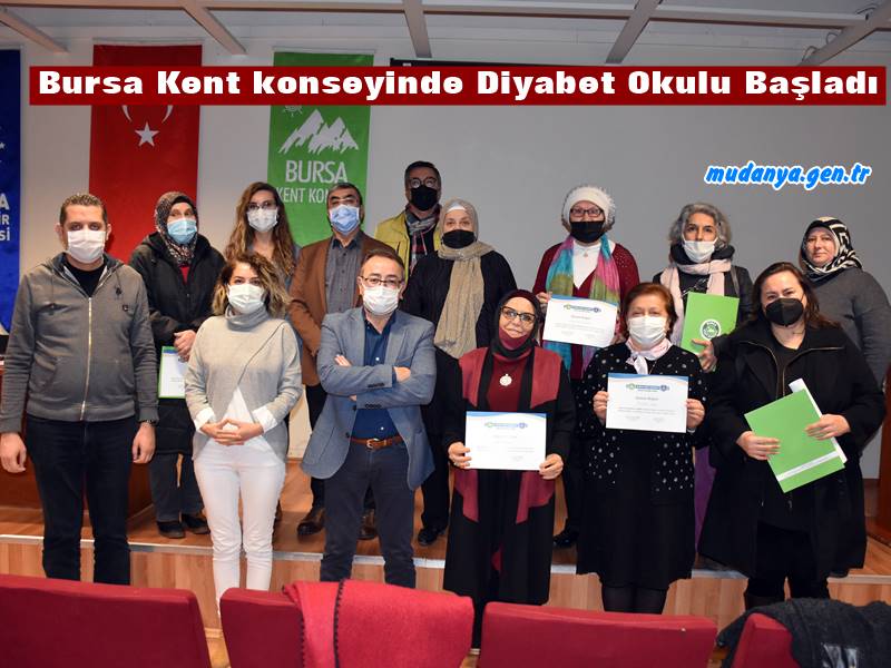 Bursa Kent konseyinde Diyabet Okulu Başladı