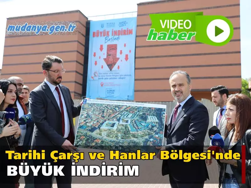 Bursa Büyükşehir Belediyesi’nin kentin geleceğine damga vuracak Tarihi Çarşı ve Hanlar Bölgesi Çarşıbaşı Kentsel Tasarım Projesi alanında kalan son bina olan alışveriş merkezine ait binanın yıkımına da başlandı.