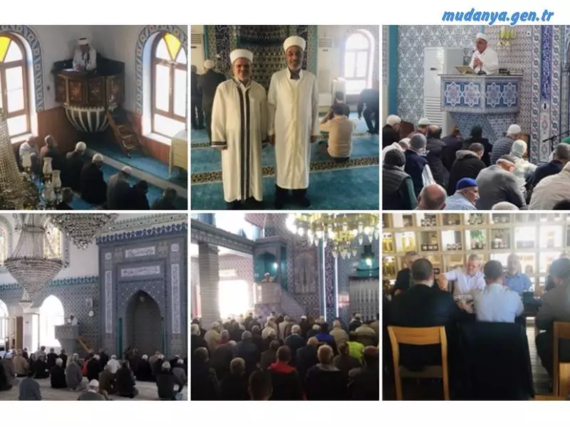 Bursa İl Müftülüğü Vaizleri süreli vaaz ve irşad programları kapsamında Mudanya’yı ziyaret etti.
