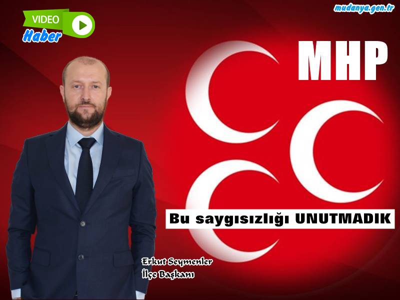 Milliyetçi Hareket Partisi (MHP) Mudanya İlçe Başkanı Erkut Seymenler "2015 yılında Mudanya Yıldıztepe’ye resmi törenle dikilen Mudanya’nın en görkemli yerindeki Türk Bayrağı anıtını, habersiz ve törensiz indiren, anıtı ortadan kaldıran, geçen 4 seneye rağmen yerine iade etmeyen CHP’li Mudanya Belediye Başkanını kınıyorum." dedi.  Seymenler  kaidesinde "Söz konusu vatansa gerisi teferruattır. M.Kemal ATATÜRK" yazan  Türk bayrağını Yıldıztepe'ye kazandıran Mudanya Eğitim ve Kültürü Destekleme Derneği (MEKÜDER) ve milli duygulara yapılan saygısızlığın asla unutulmayacağını vurguladı.