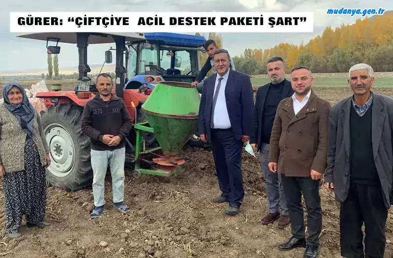 GÜRER: “MAZOT ZAMMI ÇİFÇİYE SON DARBE”