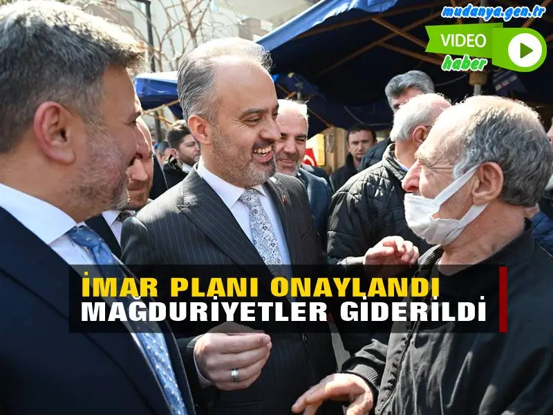 Güzelyalı'da Mağduriyetler kalktı. Yüzler Güldü