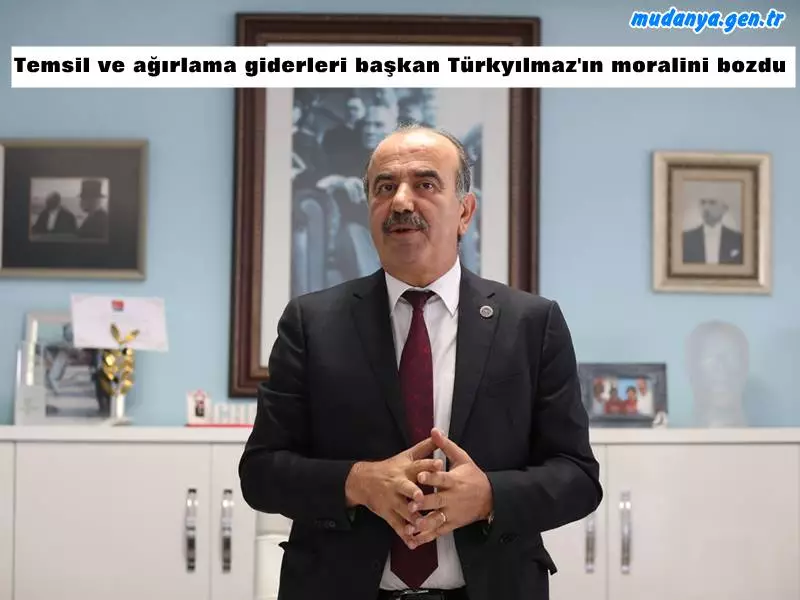 Temsil ve Ağırlama Giderleri Başkan Türkyılmaz'ın Moralini Bozdu