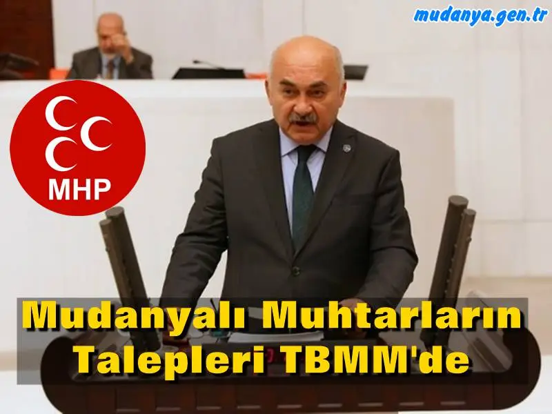 MHP'nin 4 Mart 2022 günü Mudanya Uğur Mumcu Kültür Merkezi'nde gerçekleştridiği  "Adım adım 2023" toplantısında mahalle muhtarlarının imar ve ruhsat sorunları gerekçe gösterilerek yıkım tebligatları sonrasında çözüm taleplerini Bursa Milletvekili Hidayet Vahapoğlu ilgili bakanlıklara iletti.