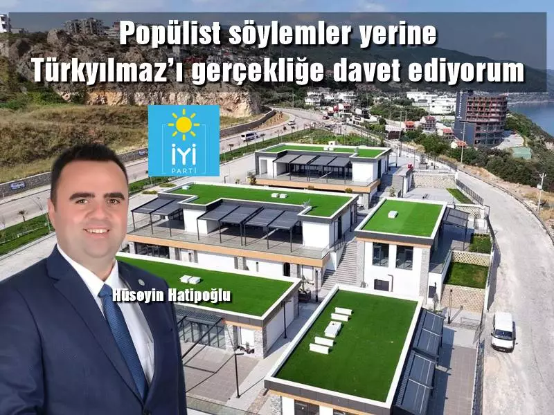 İYİ Parti Mudanya İlçe Başkanı Hüseyin Hatipoğlu yazılı basın açıklması yaparak Mudanya'nın güncel sorunlarına dikkat çekti. Hatipoğlu Mudanya'da sahipsizlik ve başıboşluk vurgusu yaptığı basın açıklamasında Bursa Büyükşehir ve Mudanya Belediyelerini hedef aldı. Hatipoğlu "Mudanya için gövdemizi taşın altına koymaya hazırız" dedi.