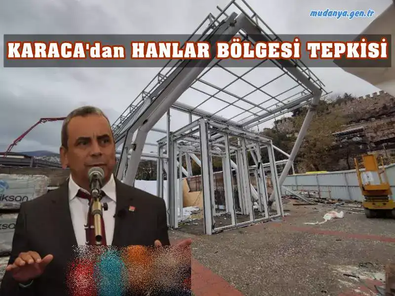 Cumhuriyet Halk Partisi (CHP) Bursa İl Başkanı İsmet Karaca, Bursa Büyükşehir Belediye Başkanı Alinur Aktaş'ın kasım 2017'de Bursa'ya atandığı günden buyana ortaya koyabildiği tek doğru projesi Hanlar Bölgesi'nin çevresinin açılması olduğunu iddia ederek, “Muhalefetten destek var, Cumhurbaşkanlığı bile kolaylaştırıcı kararname çıkarıyor ama Alinur Aktaş o projeyi de eline yüzüne bulaştırdı” cümlesini kurdu.