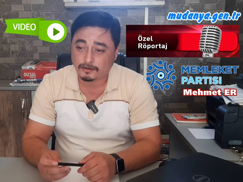 Mehmet ER "Hayri TÜRKYILMAZ KORKMAYA DEVAM ETSİN"