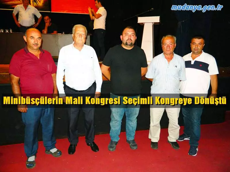 Mehmet Açıkgöz yönetiminde Mudanya ulaşımının bel kemiği olan 74 üyeli 23 No'lu Mudanya Minibüsçüler Kooperatifi 2022 Mali Genel Kurulu'nu Uğur Mumcu Kültür Merkezi'nde gerçekleştirdi.