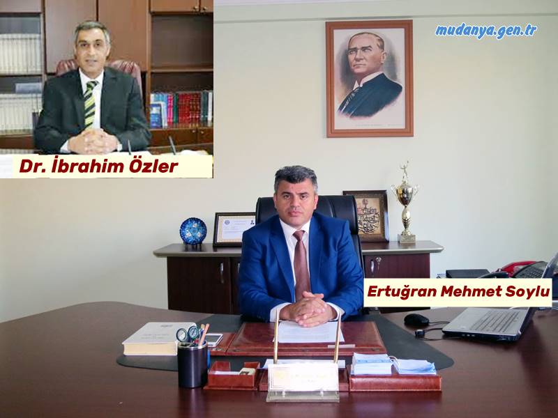 2015 yılında Mudanya Müftülüğü’ne atanan Ertuğran Mehmet Soylu, 6 yıllık görevinin ardından İstanbul Sancaktepe Müftülüğüne atanmasının ardından, Mudanya Müftülüğüne Bursa İl Müftü Yardımcısı Dr. İbrahim Özler atandı.