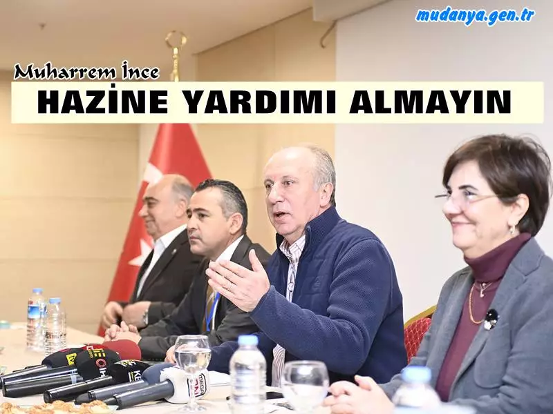 MEMLEKET PARTİSİNDEN SİYASİ PARTİLERE TASARRUF KAMPANYASI