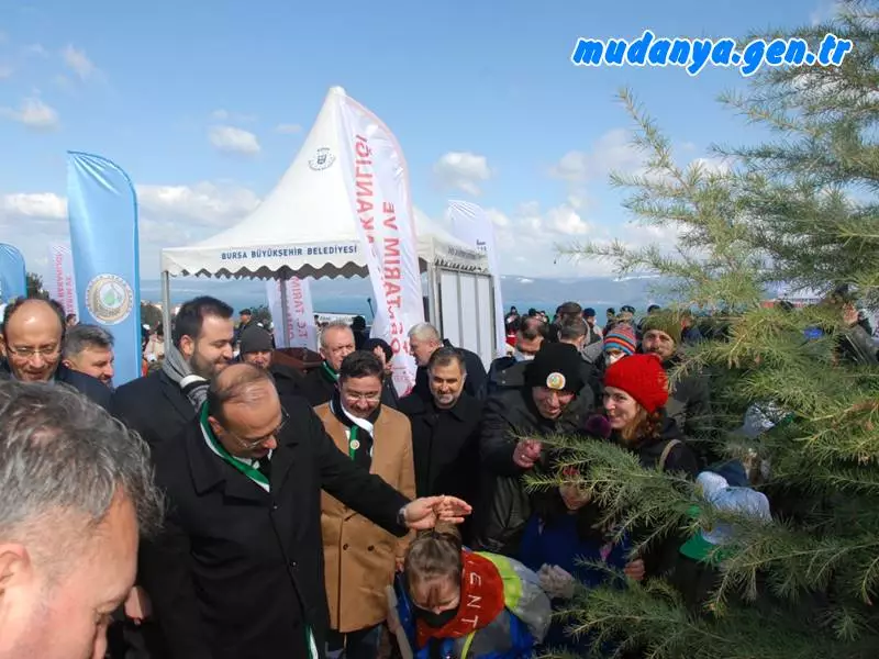 Orman Haftasında Fidanlara Can Suyu Göynüklü'de  Verildi