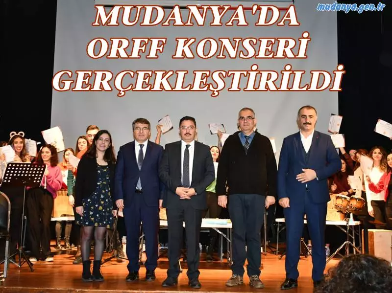 2022-2023 eğitim öğretim yılı Mudanya İlçe Milli Eğitim müdürlüğünce yürütülen yerel projeler kapsamında Uludağ Üniversitesi Eğitim Fakültesi Müzik Öğretmenliği Bölümü ile işbirliği sonunda Mudanya Uğur Mumcu Kültür Merkezinde "ORFF" konseri gerçekleştirildi.