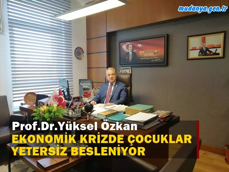 CHP Bursa Milletvekili Prof.Dr.Yüksel Özkan, yüksek enflasyon ve ekonomik kriz nedeniyle vatandaşların temel gıda maddelerine ulaşamaması, yetersiz beslenme ile sağlık sorunları yaşayan çocukların artması dolayısıyla Türkiye Büyük Millet Meclisi’ne Meclis Araştırma Önergesi verdi.