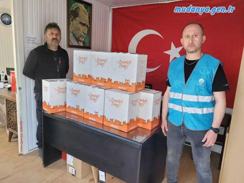 Ramazan'ın Son Destek Kolileri Mudanya Ülkü Ocaklarından