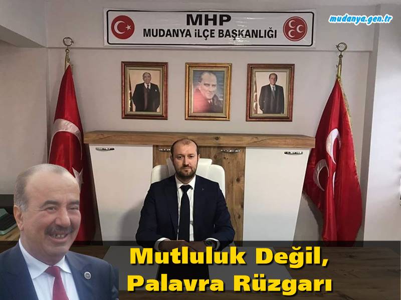 MHP Mudanya İlçe Başkanı Erkut Seymenler, yaptığı yazılı basın açıklamasında Mudanya Belediye Başkanı Hayri Türkyılmaz'ın vaatlerini  "Teyo Emmi"nin sözlerine benzetti.
