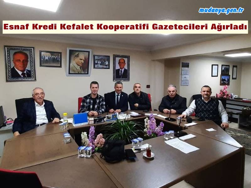 Esnaf Kredi Kefalet Kooperatifi 10 Ocak'ta Gazetecileri Unutmadı.