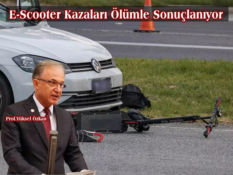 CHP Bursa Milletvekili Prof.Dr.Yüksel Özkan, yaralanma ve ölümle sonuçlanan scooter kazalarındaki artış ile ilgili olarak İçişleri Bakanı Süleyman Soylu'ya denetimleri sordu!