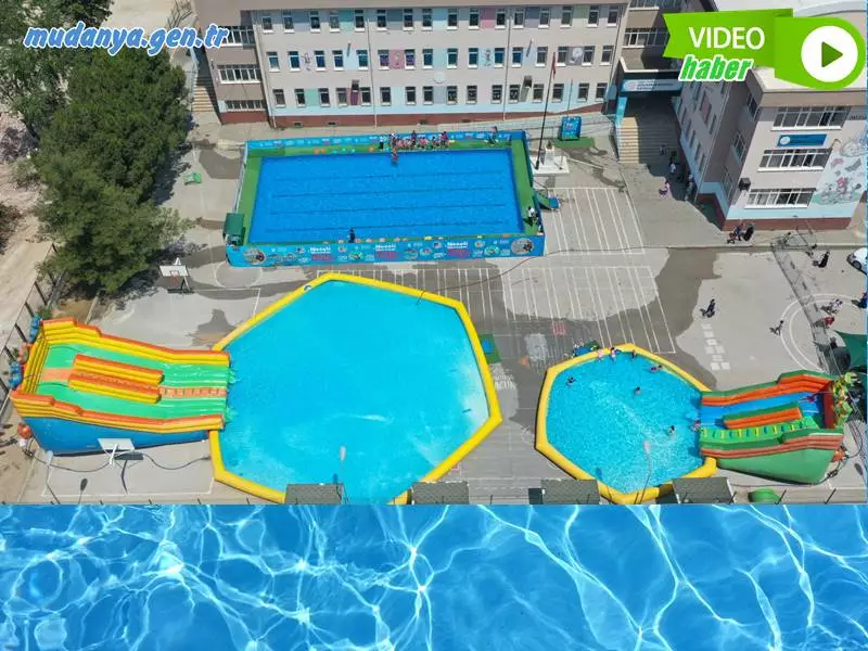 Bursa Büyükşehir'den Muhteşem Havuz ve Aquapark Hizmeti 