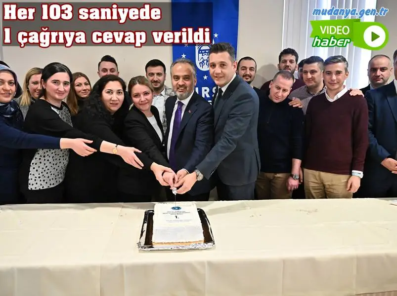 Bursalıların Büyükşehir Belediyesi ile en kolay bağlantı noktası olan Alo 153, Santral ve Beyaz Masa birimleri, her 103 saniyede 1 gelen çağrılara cevap vererek Bursalıların takdirini kazandı.