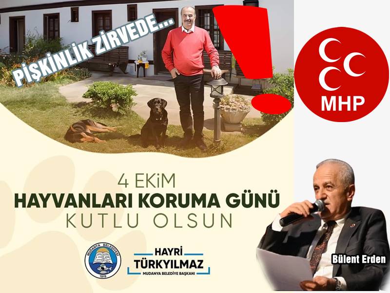 Bülent ERDEN " PİŞKİNLİK ZİRVEDE..."