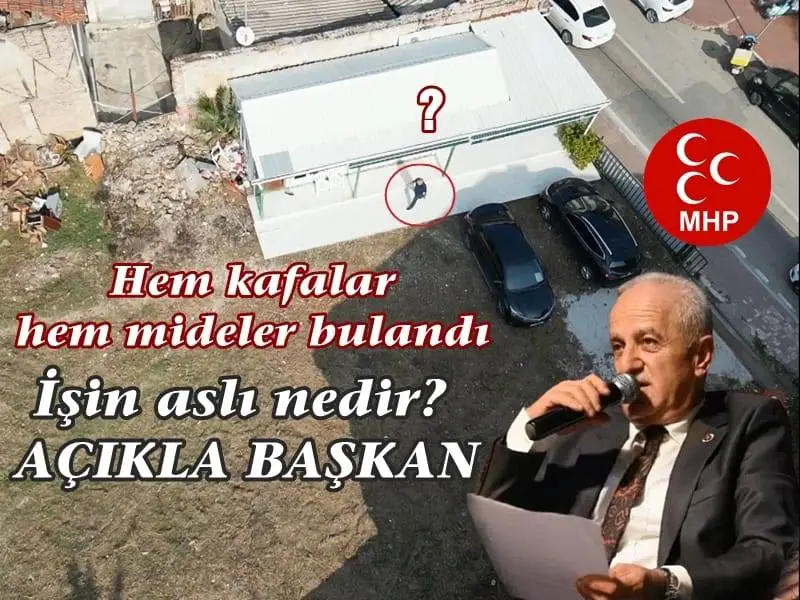 Bülent ERDEN "Bu Otoparkı Kim İşletecek? Kafalarda Midelerde Bulandı Başkan "
