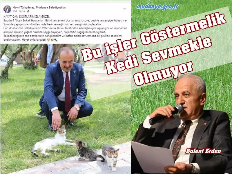 Bülent ERDEN " Mudanyamızın Samimi Bir Yerel Yönetime İhtiyacı Var."